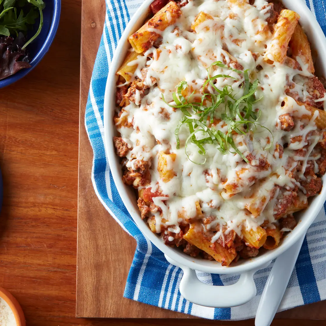Baked Rigatoni with Beef
