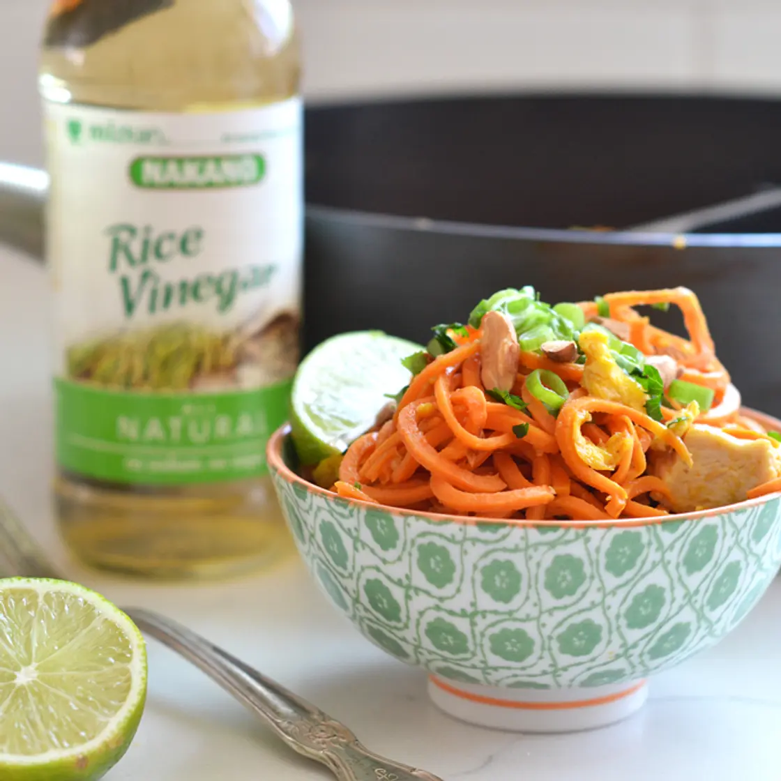 Sweet Potato Chicken Pad Thai