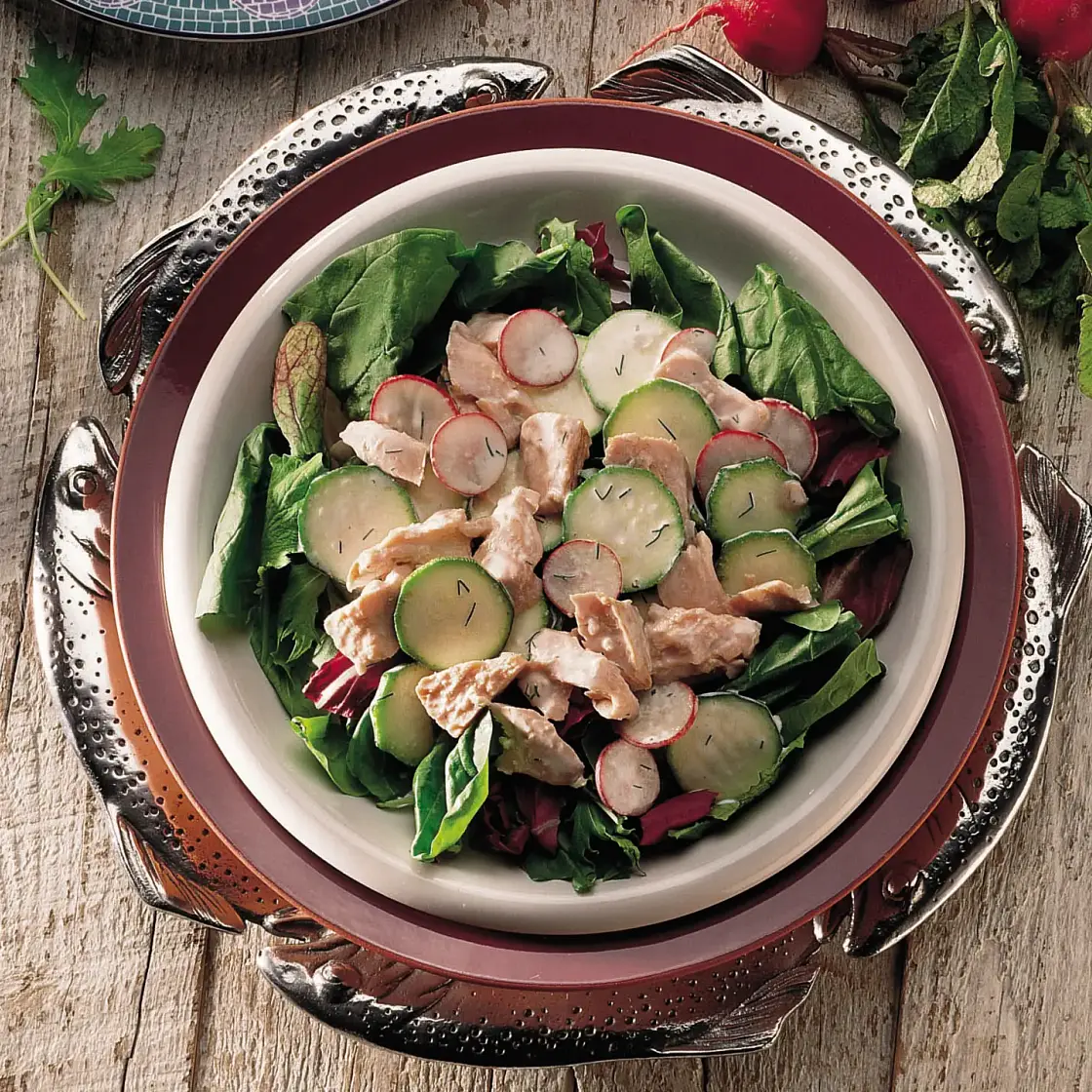 Dilled Salmon Salad