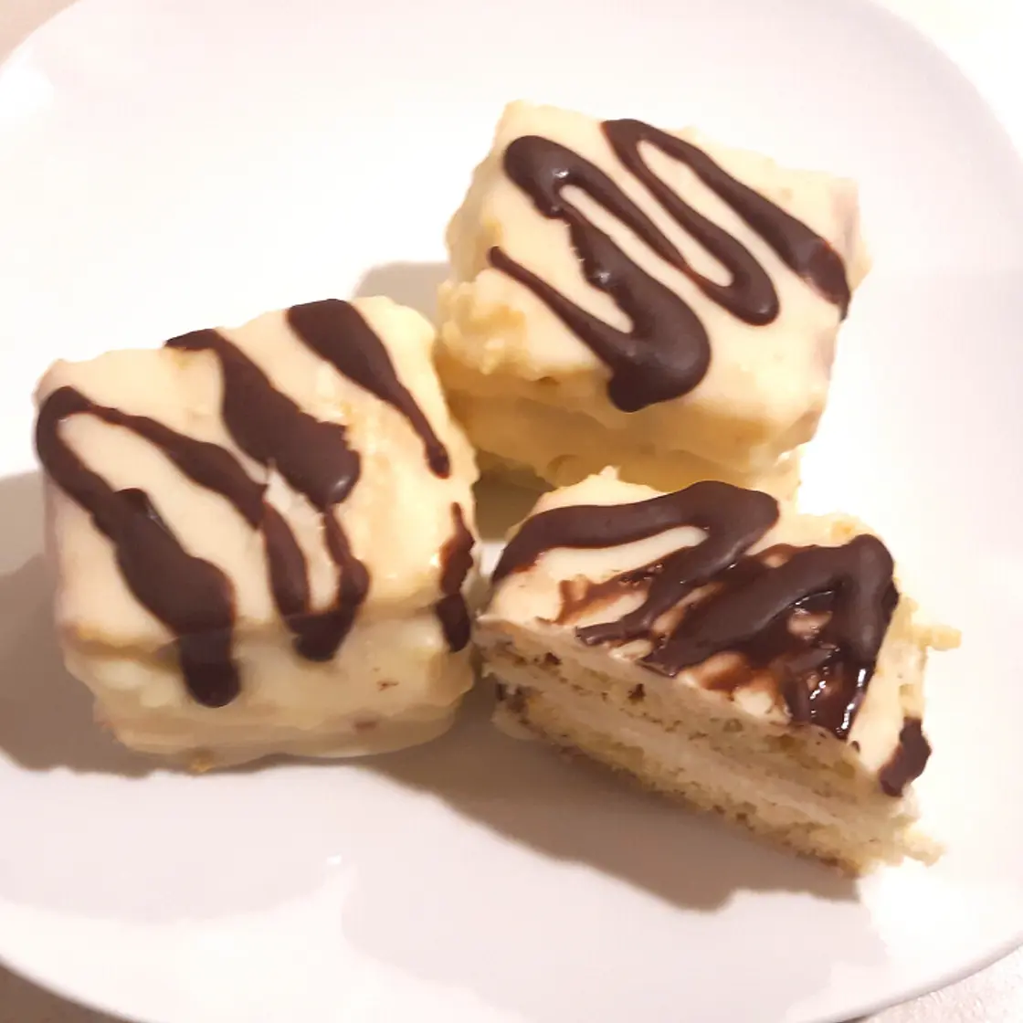 Keto Coconut Flour Zebra Cakes
