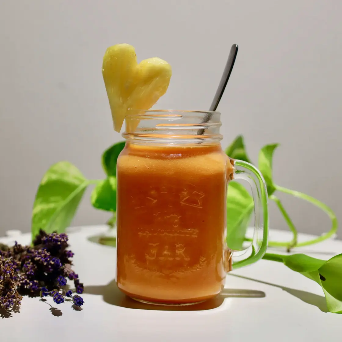 Watermelon Pineapple and Carrot Smoothie Recipe