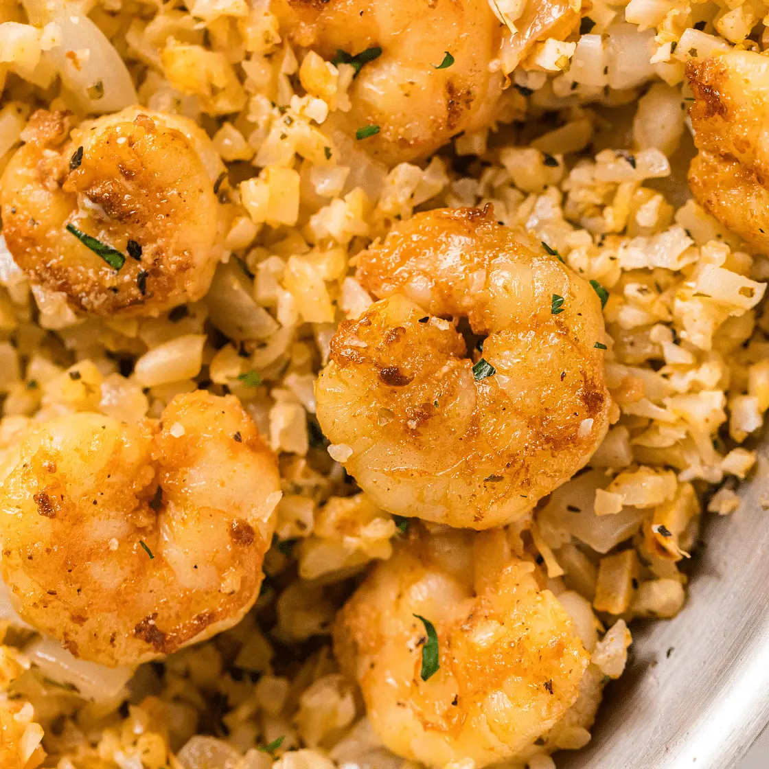15 Minute Cajun Shrimp and Rice (Low Carb Option)