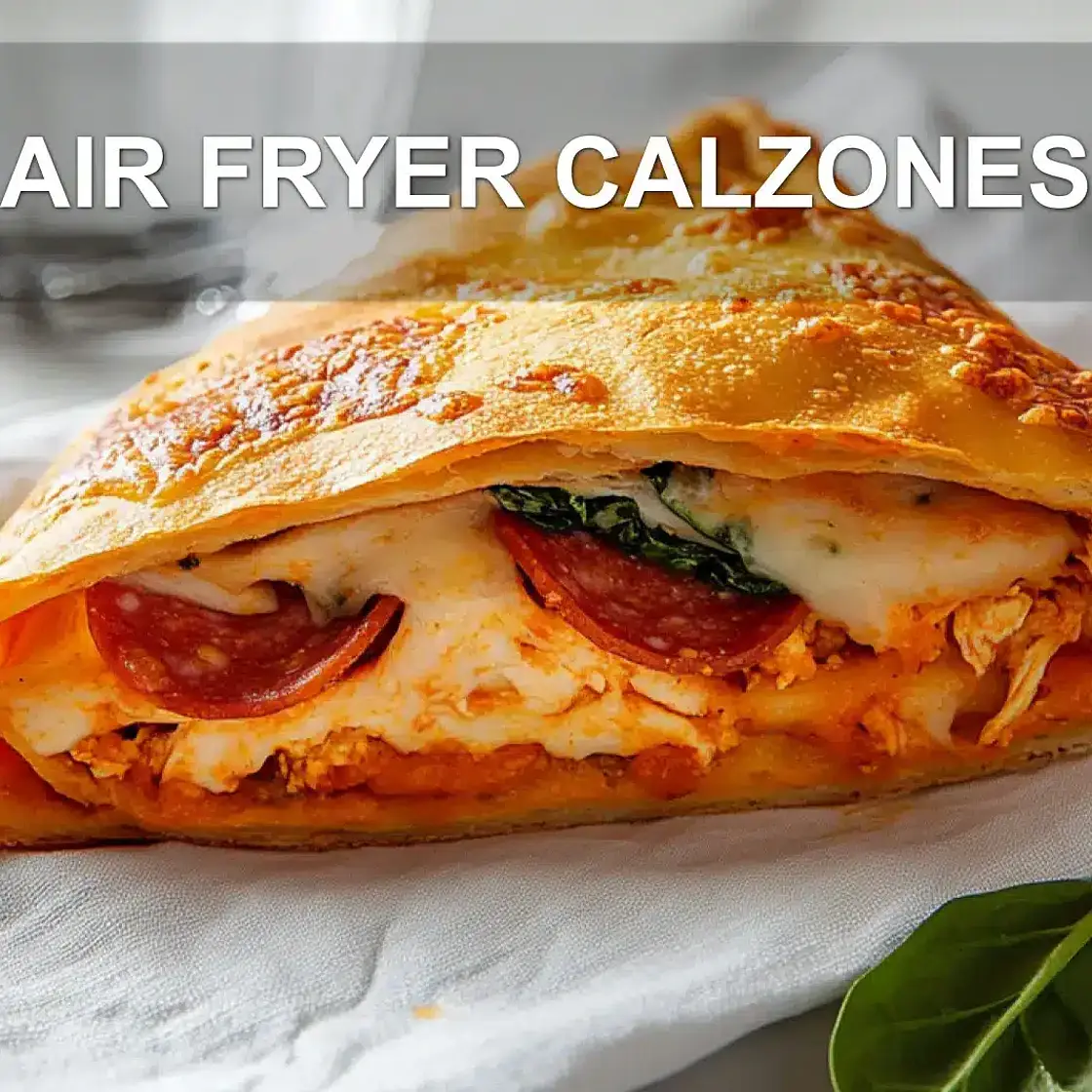 AIR FRYER CALZONES