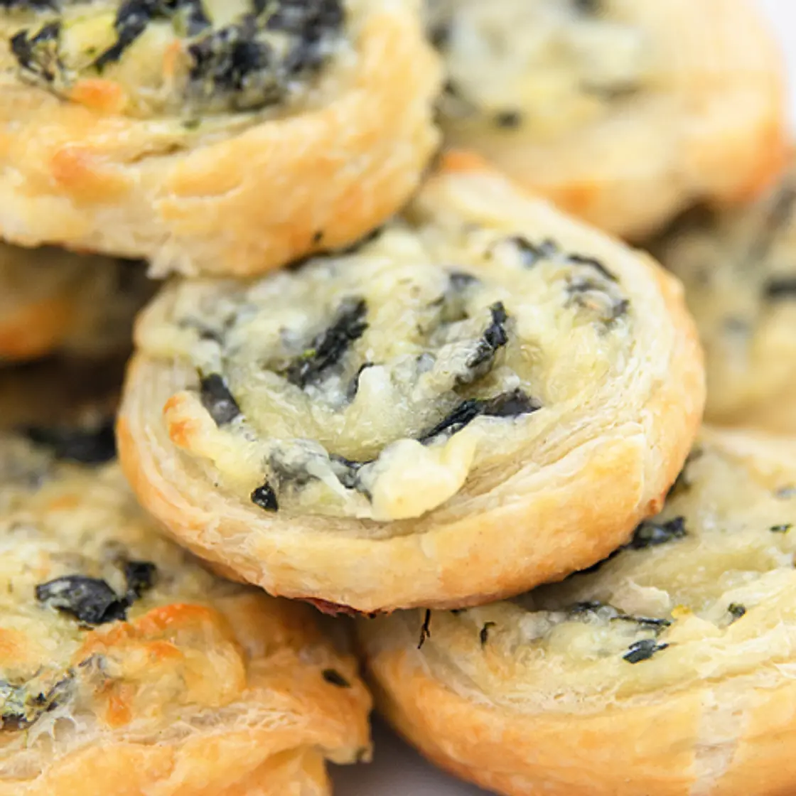 Creamy Spinach Roll Ups Recipe!