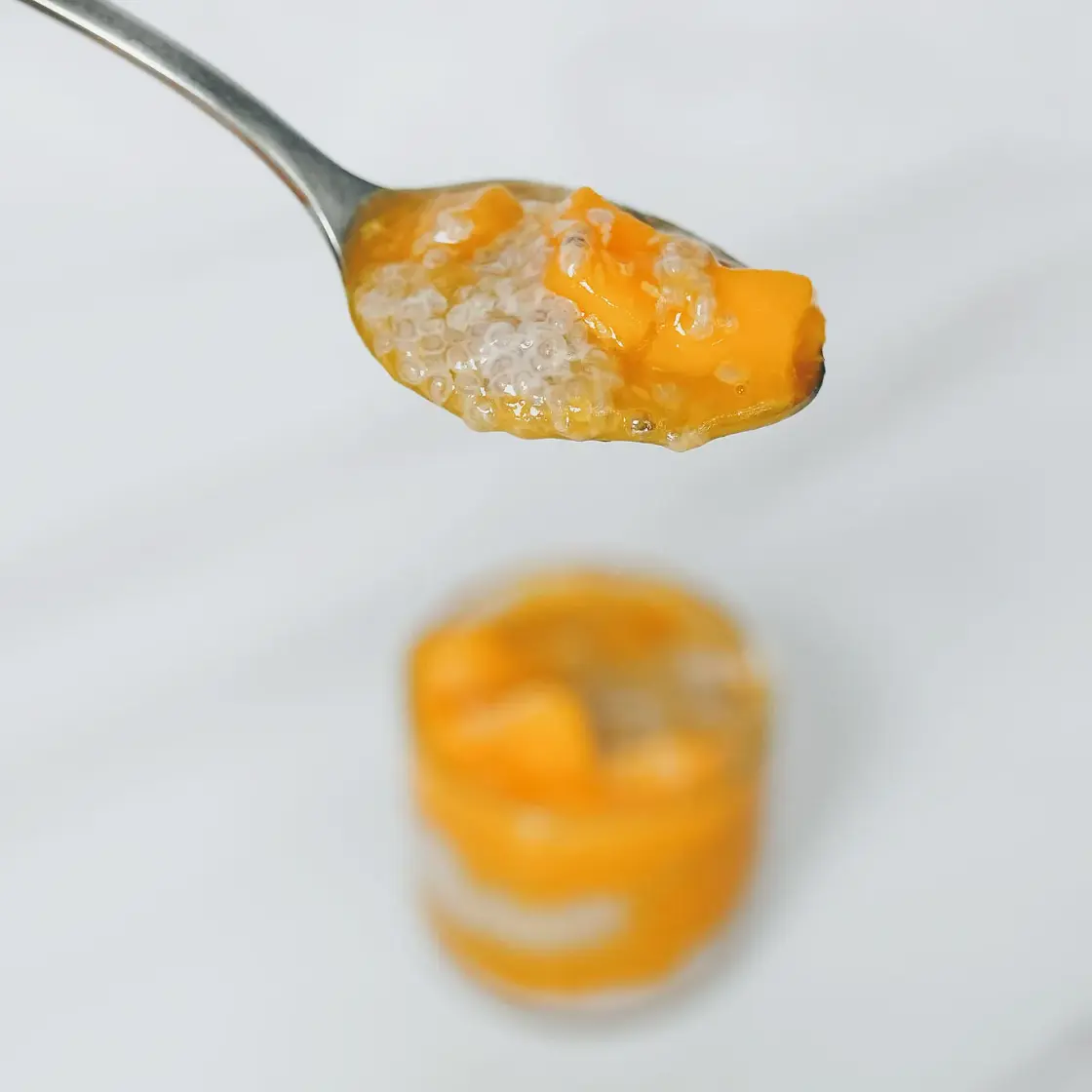 3-Ingredient Mango Chia Pudding