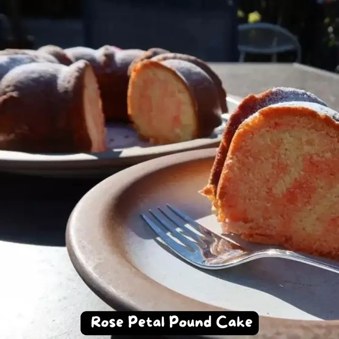 The Best Rose Petal Pound Cake Recipe