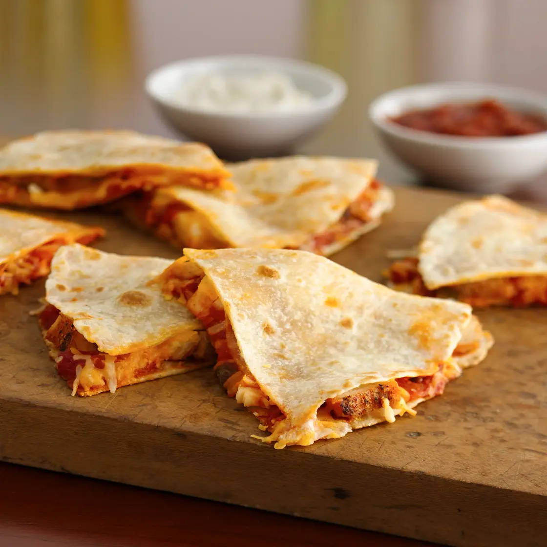 Quick Chicken Quesadillas