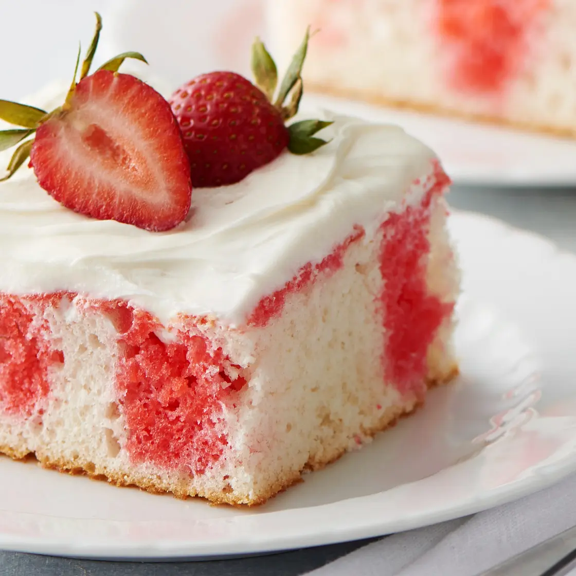Strawberry Poke Cake