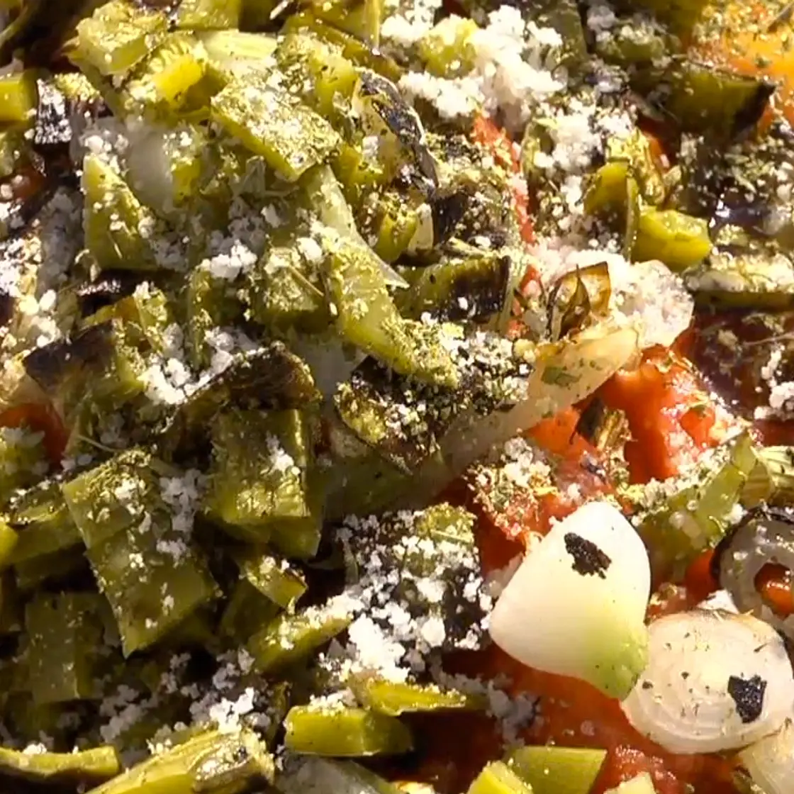 Charred Tomato-Nopal Salsa - Rick Bayless
