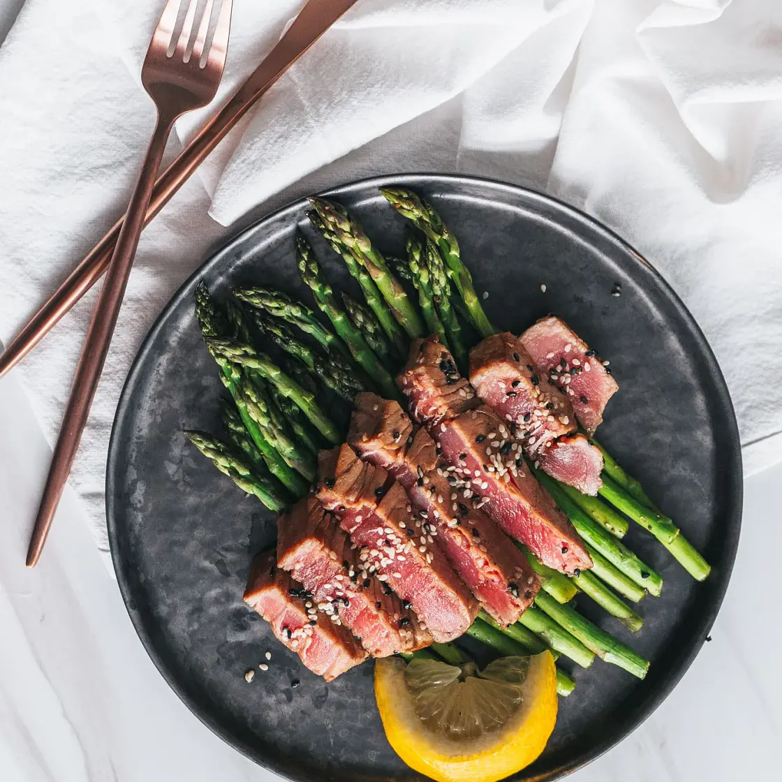 Seared Sesame Tuna Steak