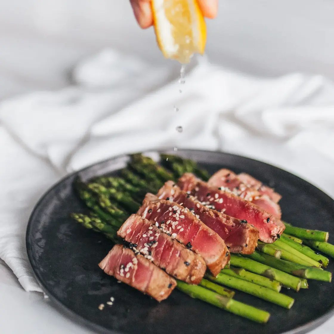 Seared Sesame Tuna Steak