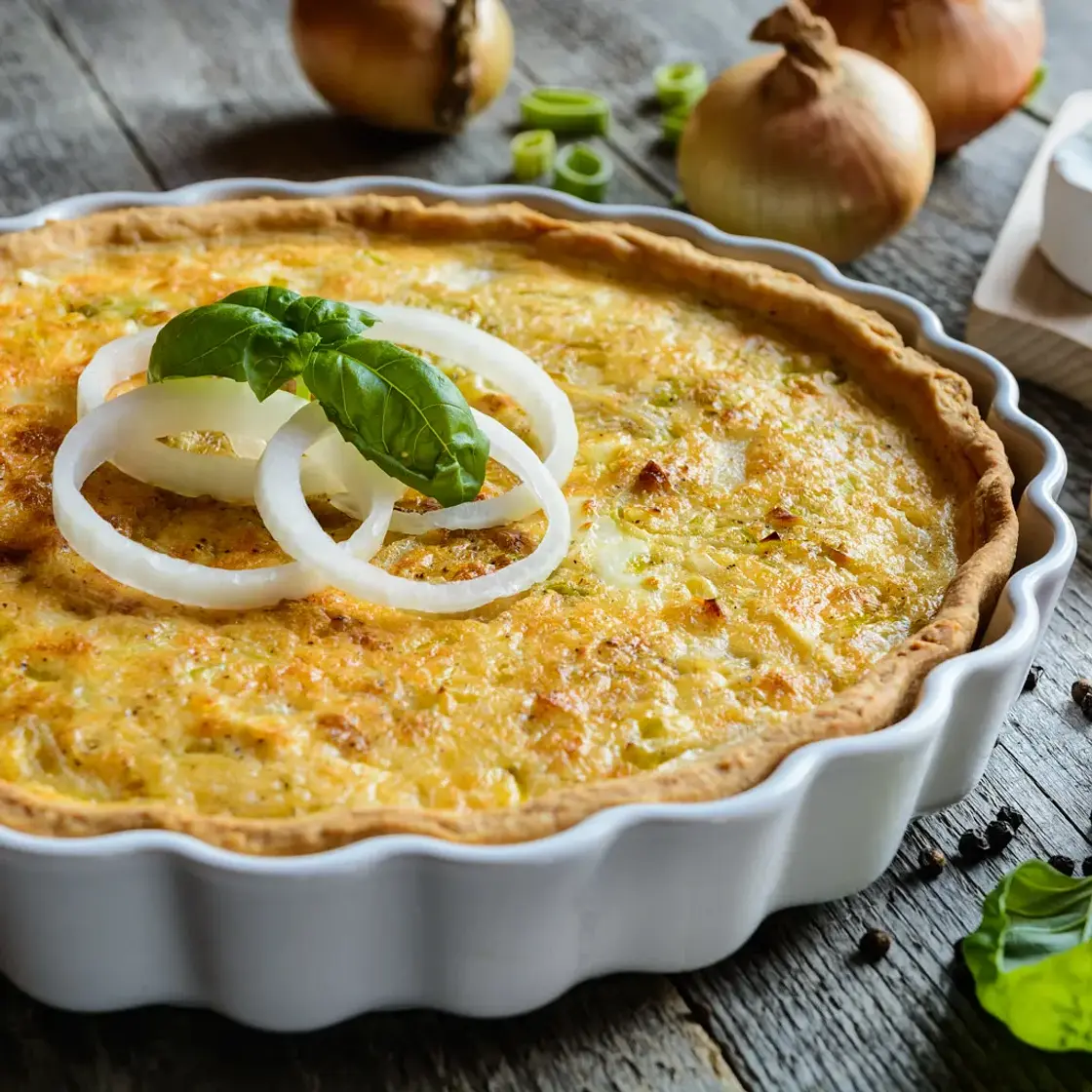 Quiche à l'oignon