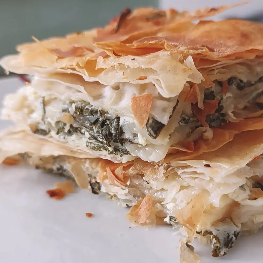 Nettle and Cheese Pie (Phyllo Börek Recipe)