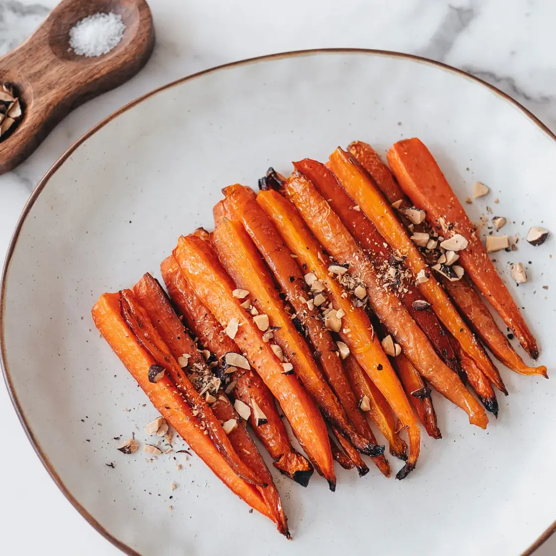 Balsamic Honey Roasted Carrots