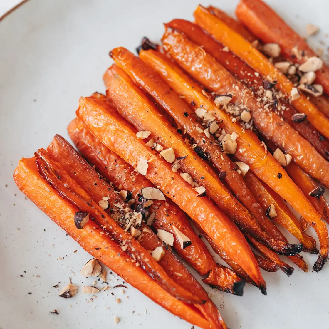 Balsamic Honey Roasted Carrots