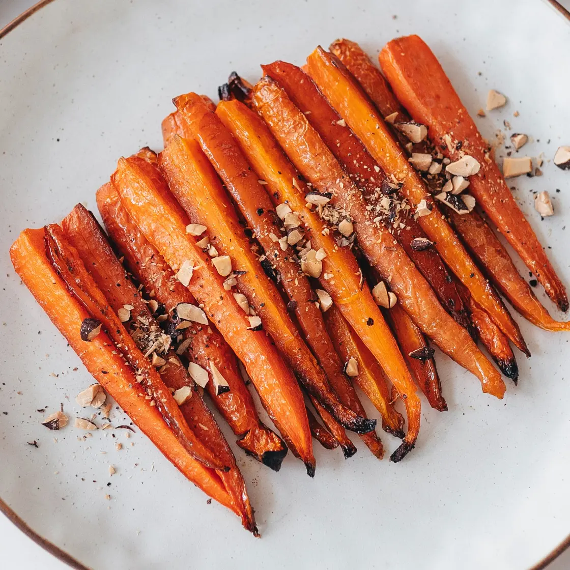 Balsamic Honey Roasted Carrots