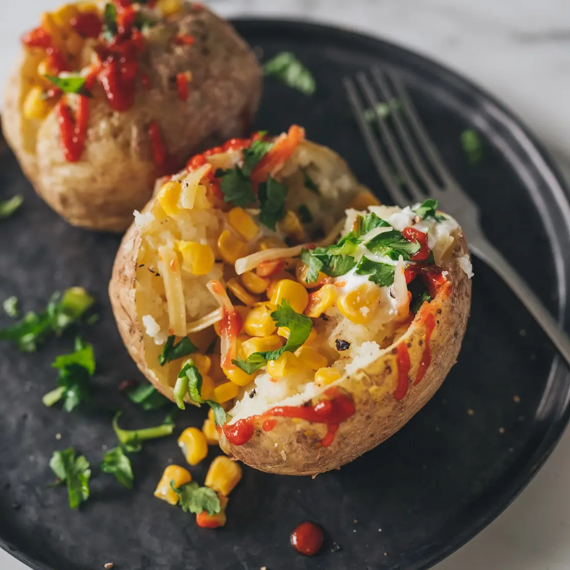 Easy Microwave Baked Potato