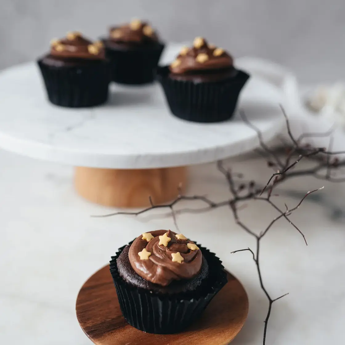 Healthy Chocolate Cupcakes