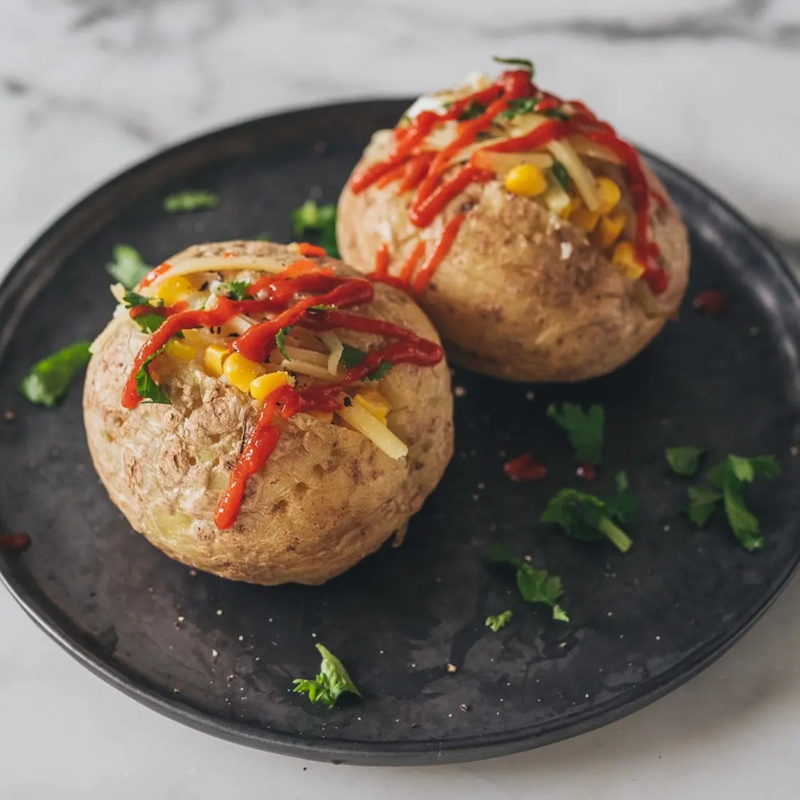 Easy Microwave Baked Potato