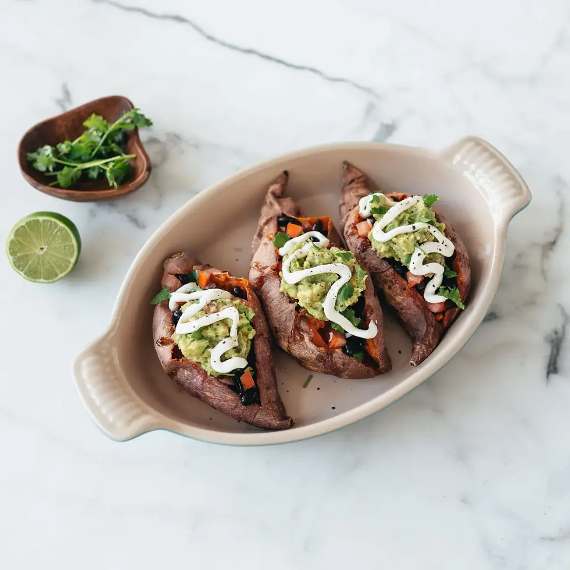 Southwestern Stuffed Sweet Potatoes