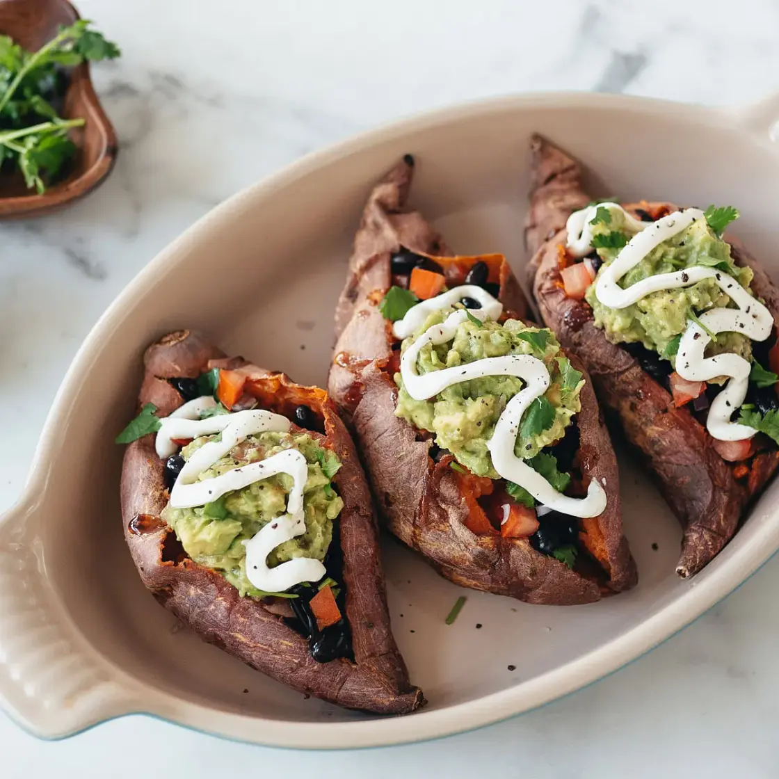 Southwestern Stuffed Sweet Potatoes
