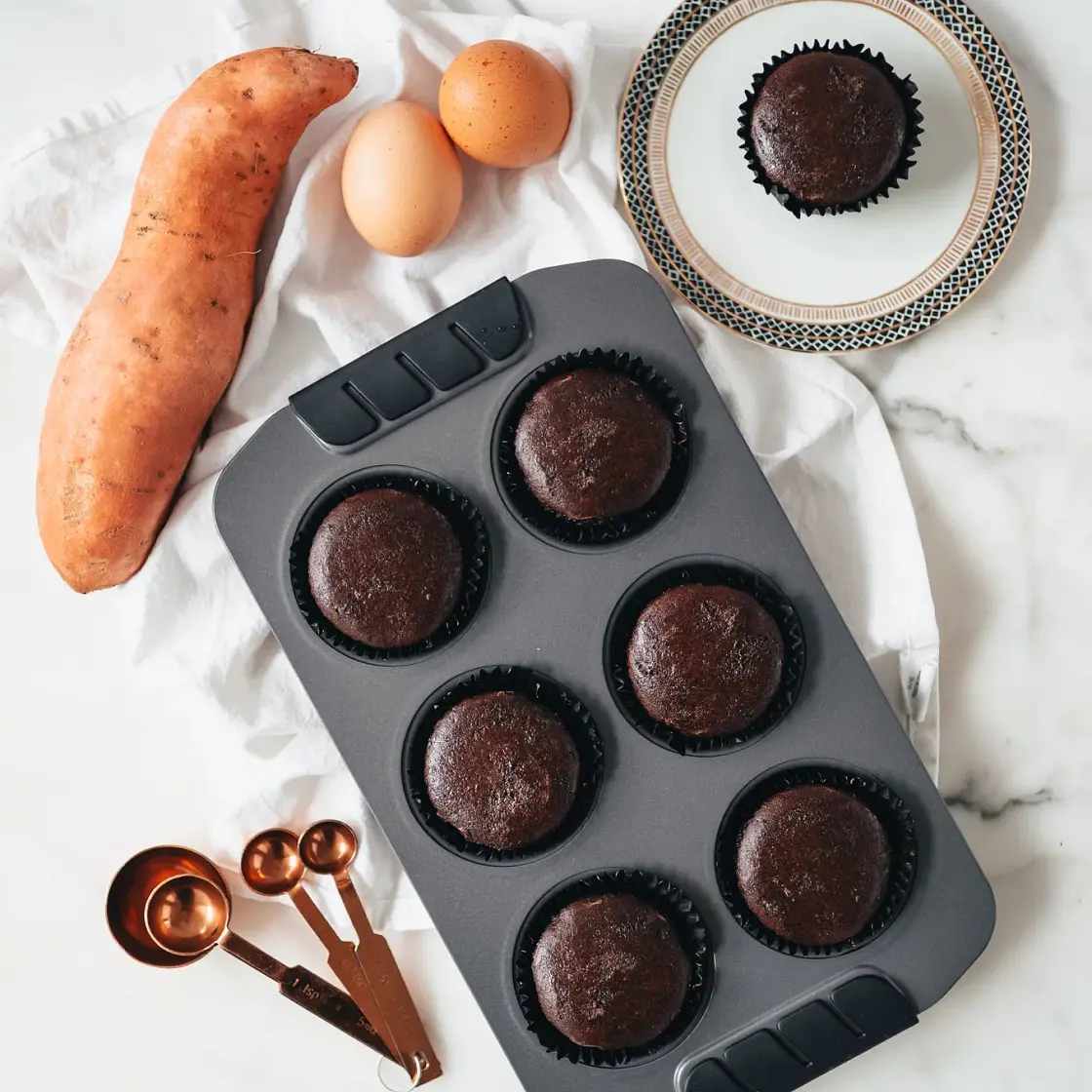 Healthy Chocolate Cupcakes