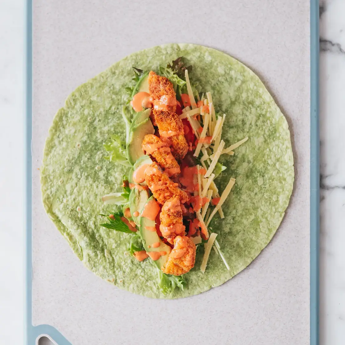 Crispy Buffalo Chicken Wraps