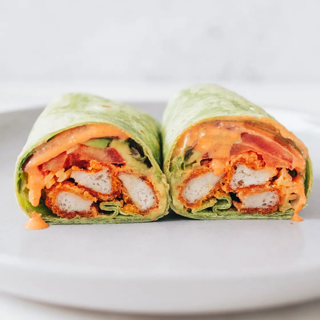 Crispy Buffalo Chicken Wraps