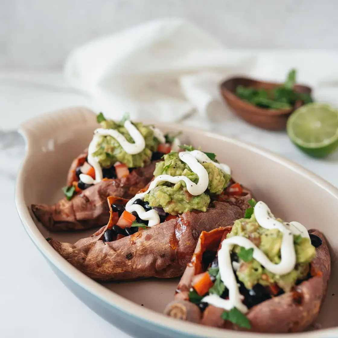 Southwestern Stuffed Sweet Potatoes