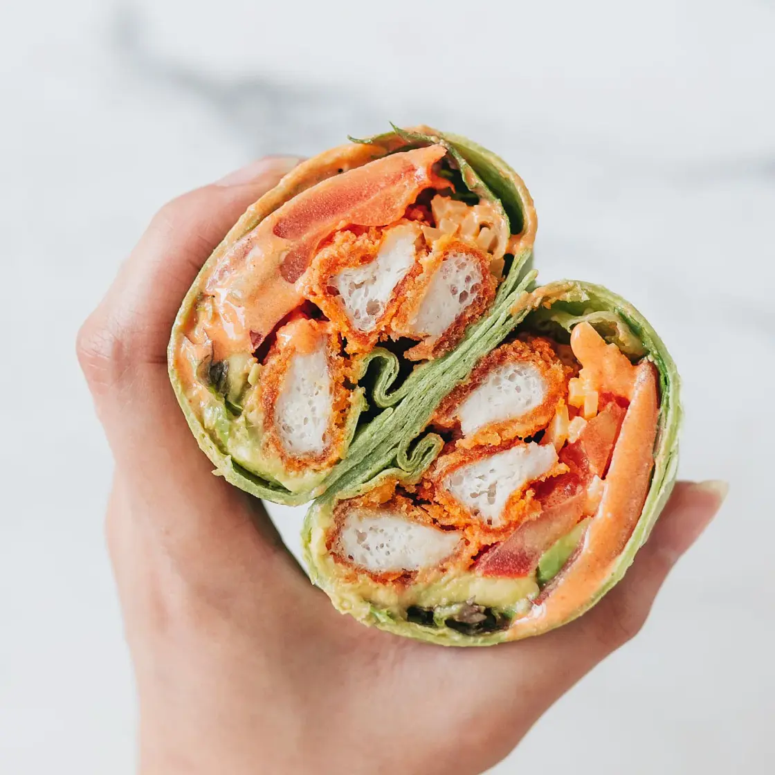 Crispy Buffalo Chicken Wraps