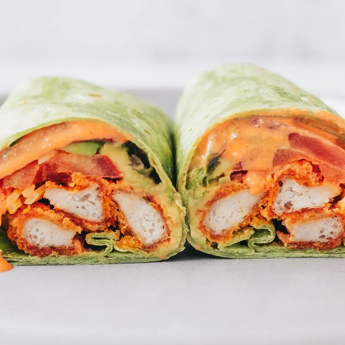 Crispy Buffalo Chicken Wraps