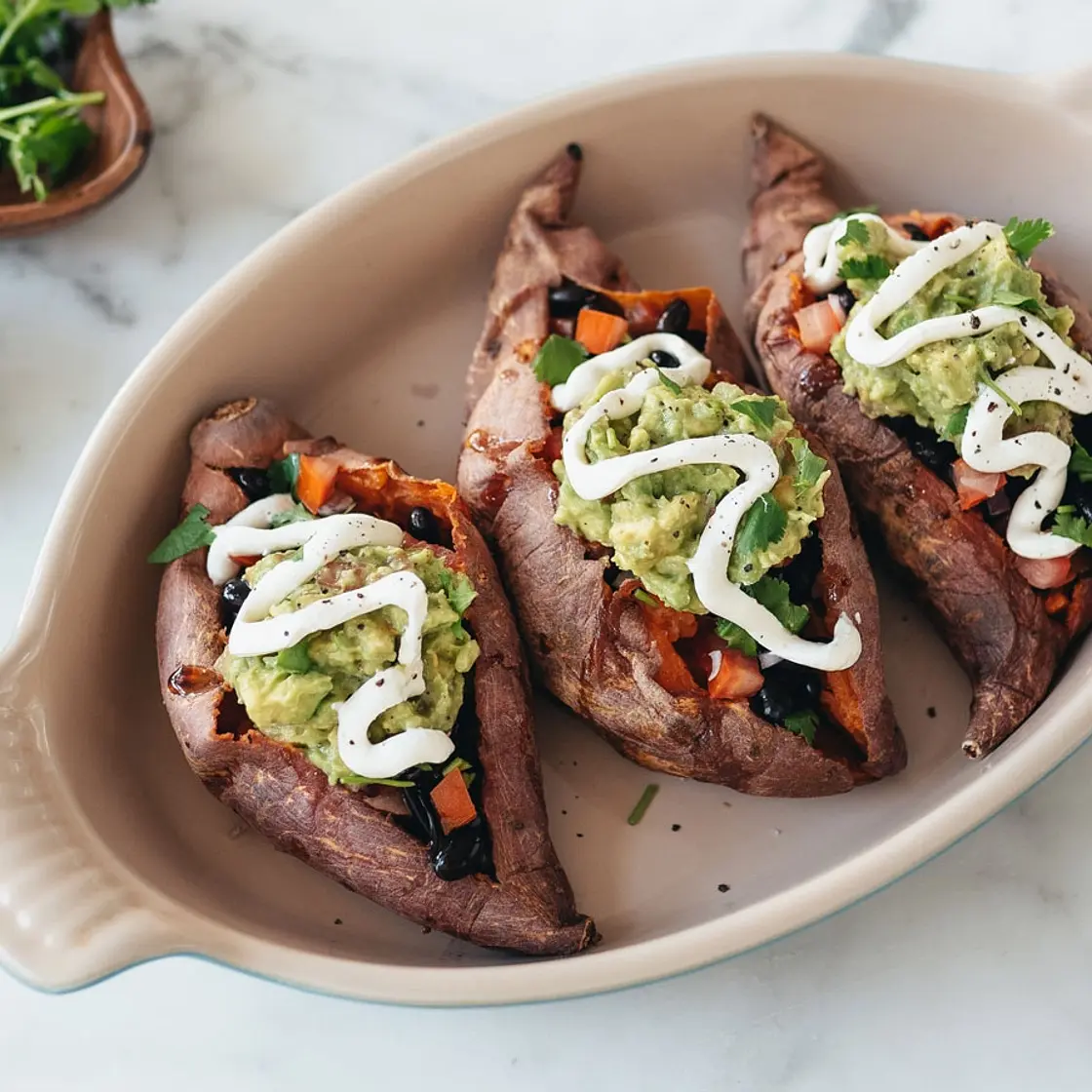 Southwestern Stuffed Sweet Potatoes