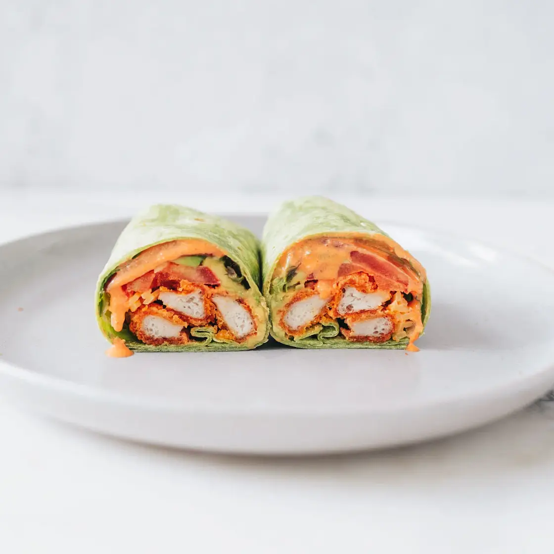 Crispy Buffalo Chicken Wraps