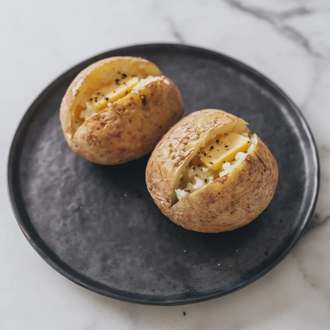 Easy Microwave Baked Potato