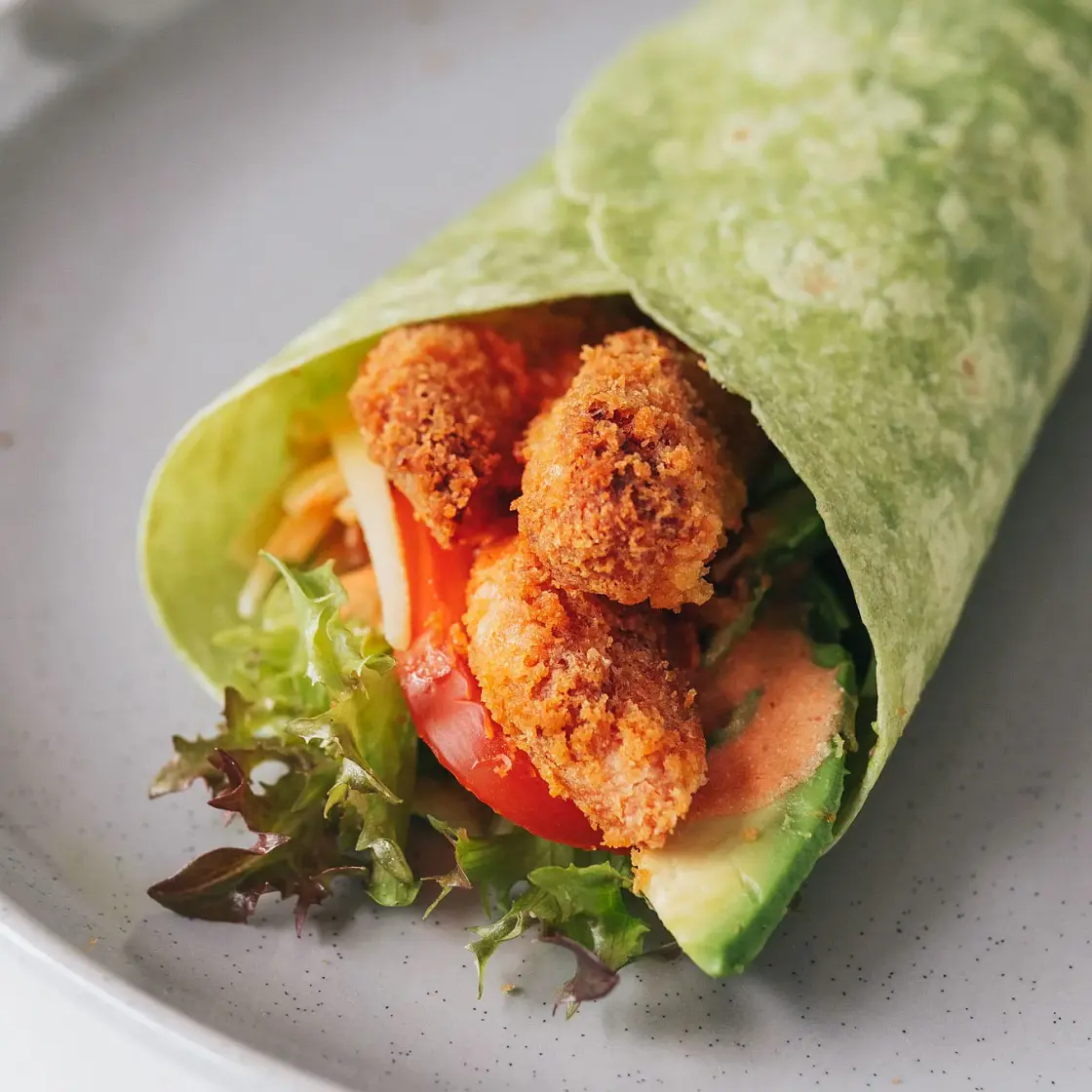 Crispy Buffalo Chicken Wraps