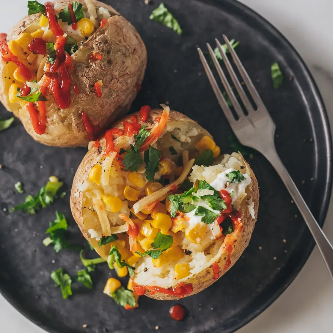 Easy Microwave Baked Potato