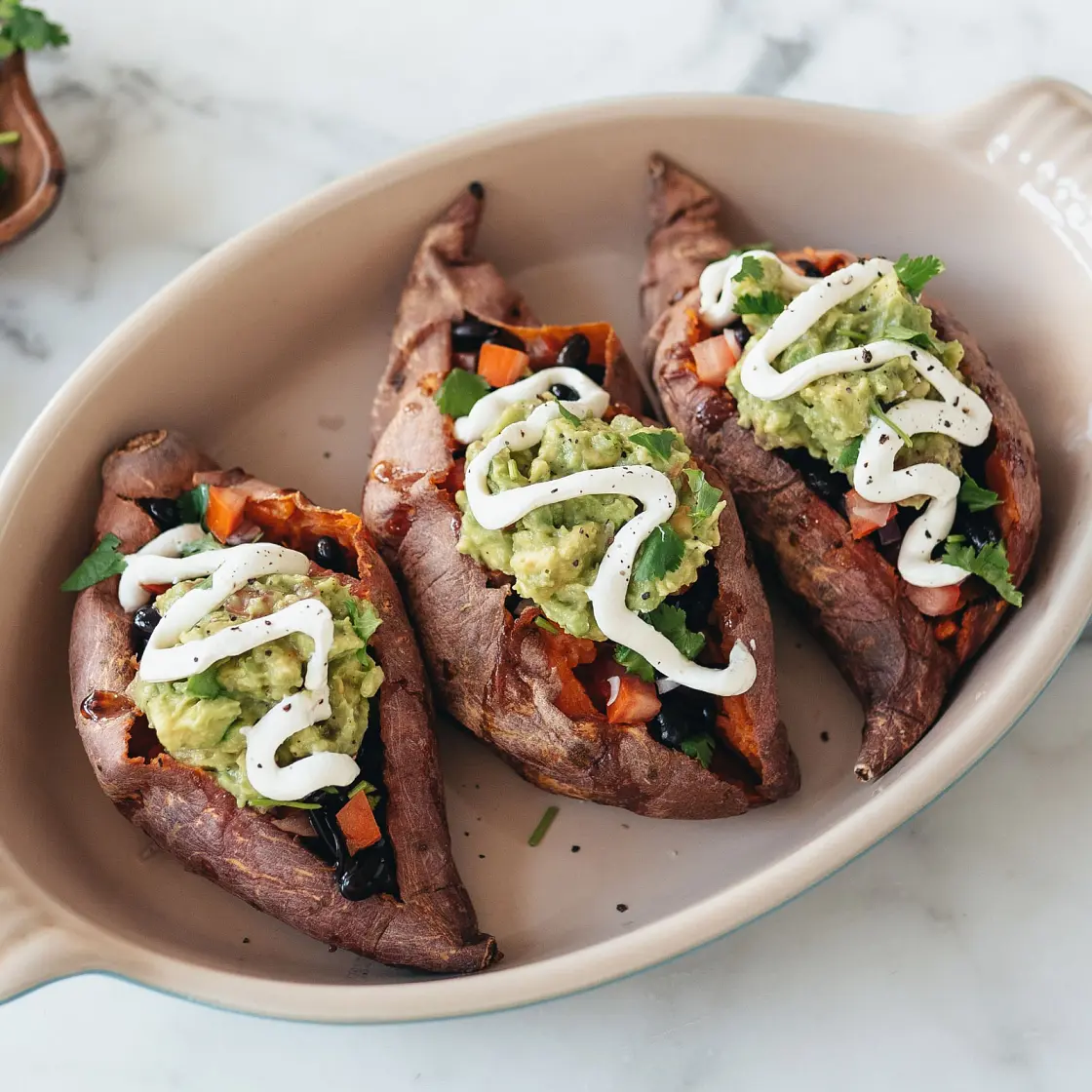 Southwestern Stuffed Sweet Potatoes