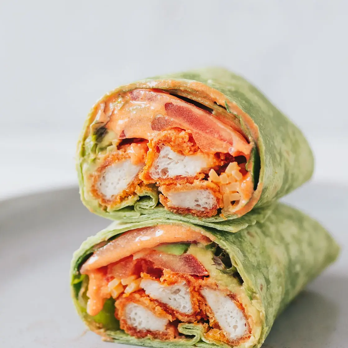 Crispy Buffalo Chicken Wraps