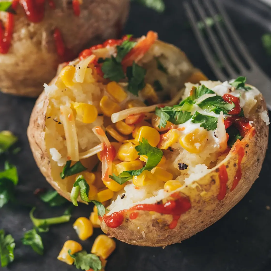 Easy Microwave Baked Potato
