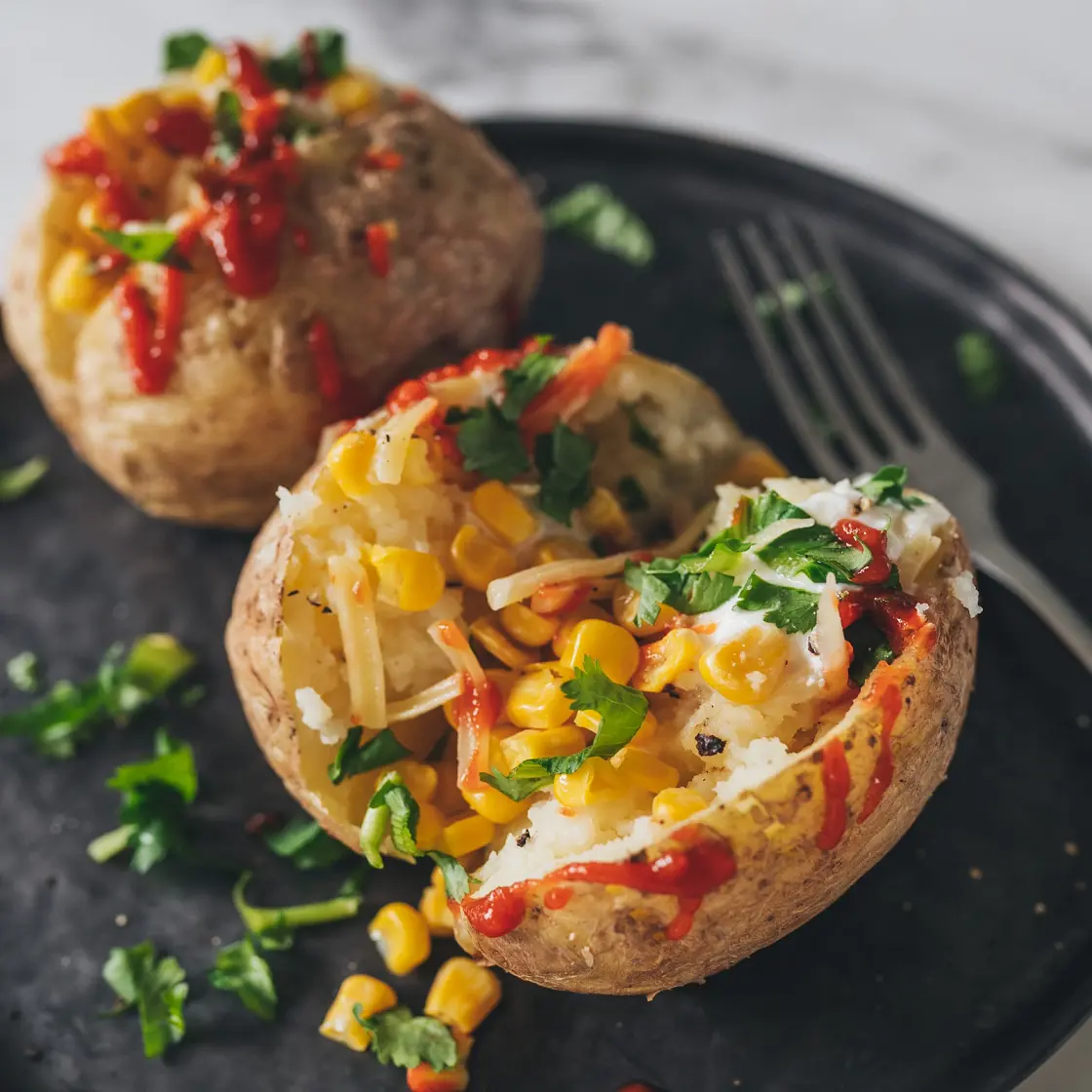 Easy Microwave Baked Potato