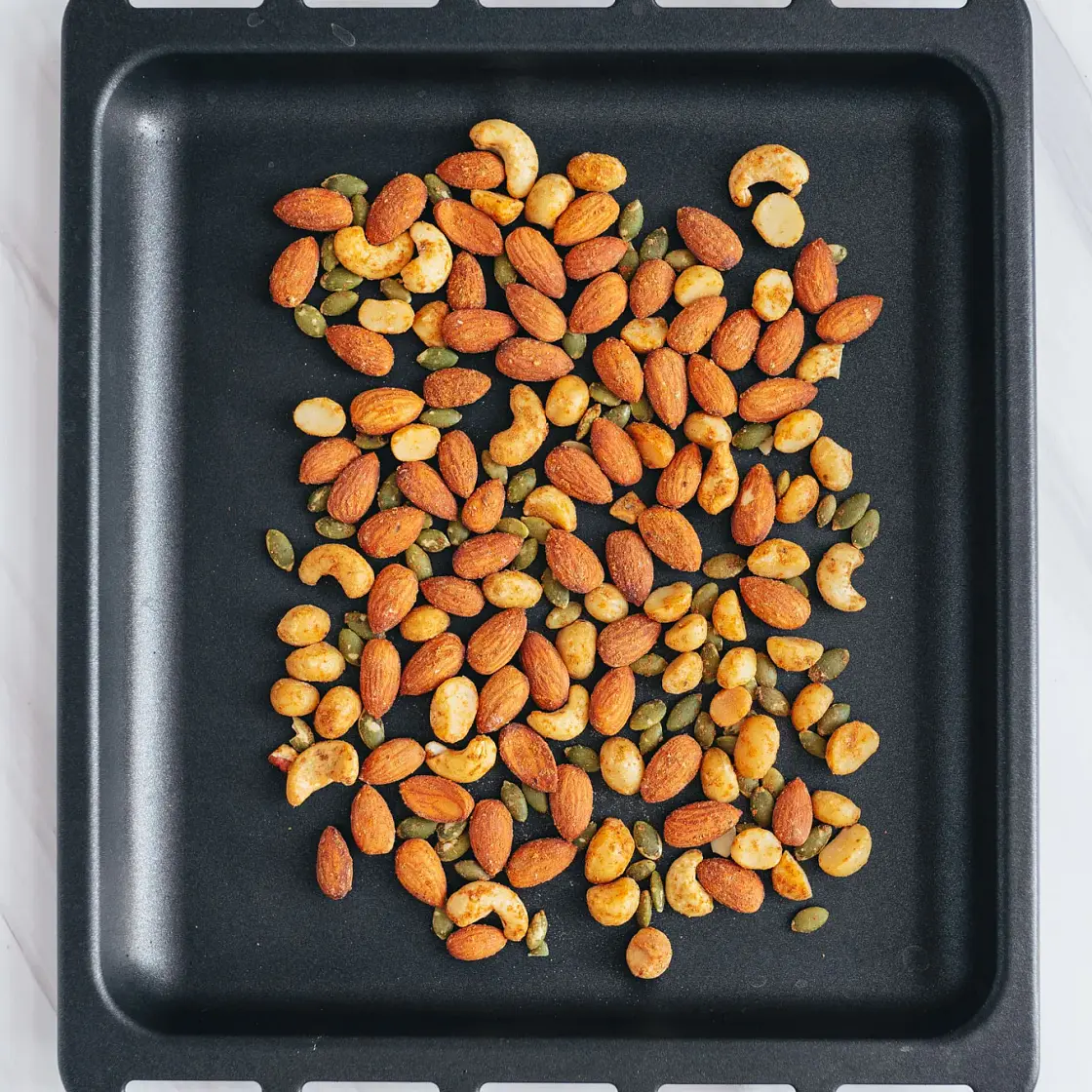 Oil-Free Chipotle Spiced Nuts