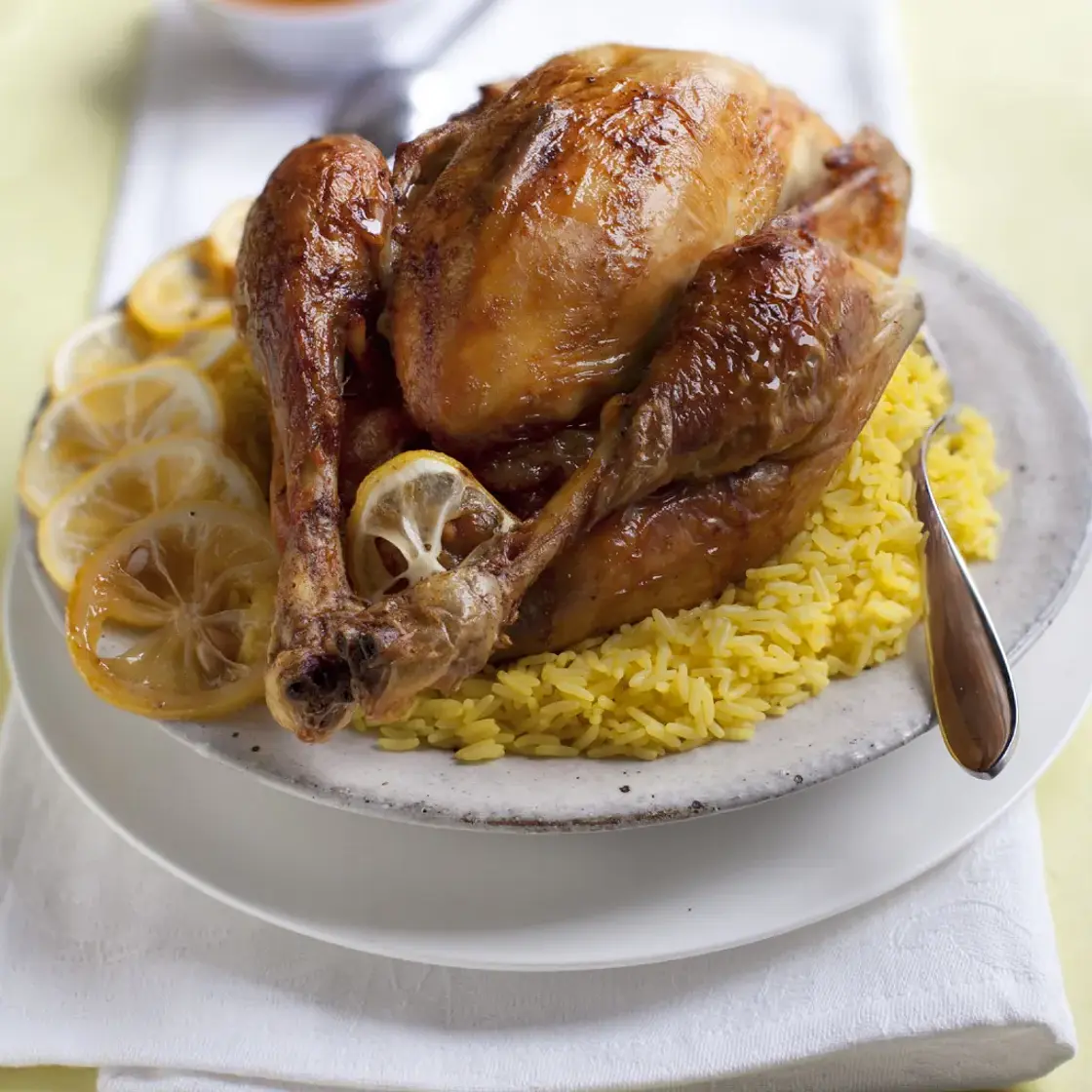 Poulet rôti au citron