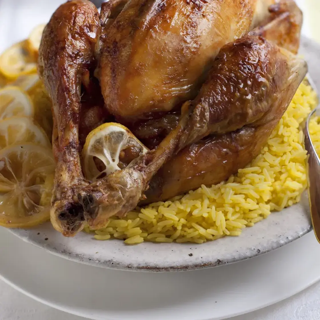 Poulet rôti au citron