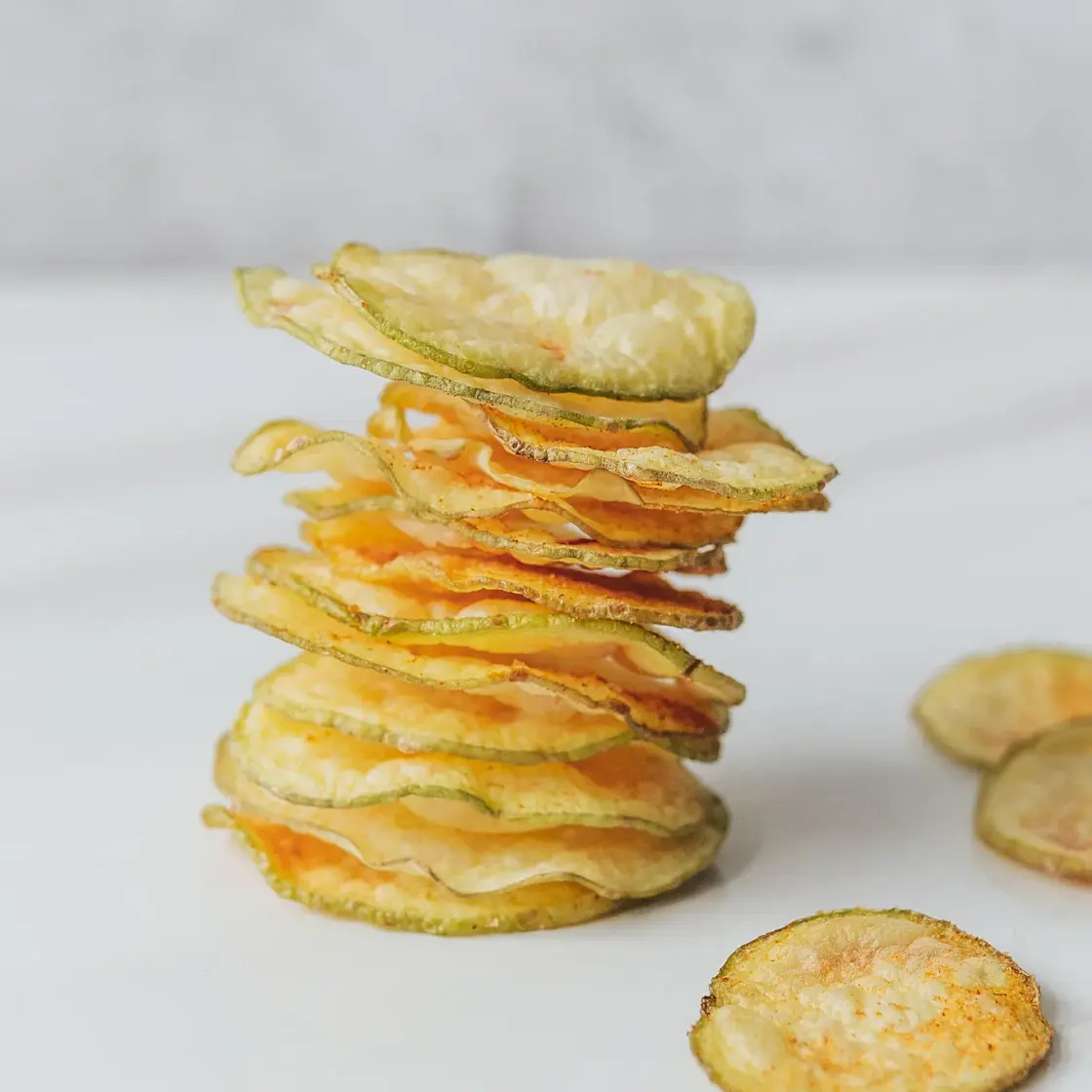 Low-Fat Microwave Potato Chips