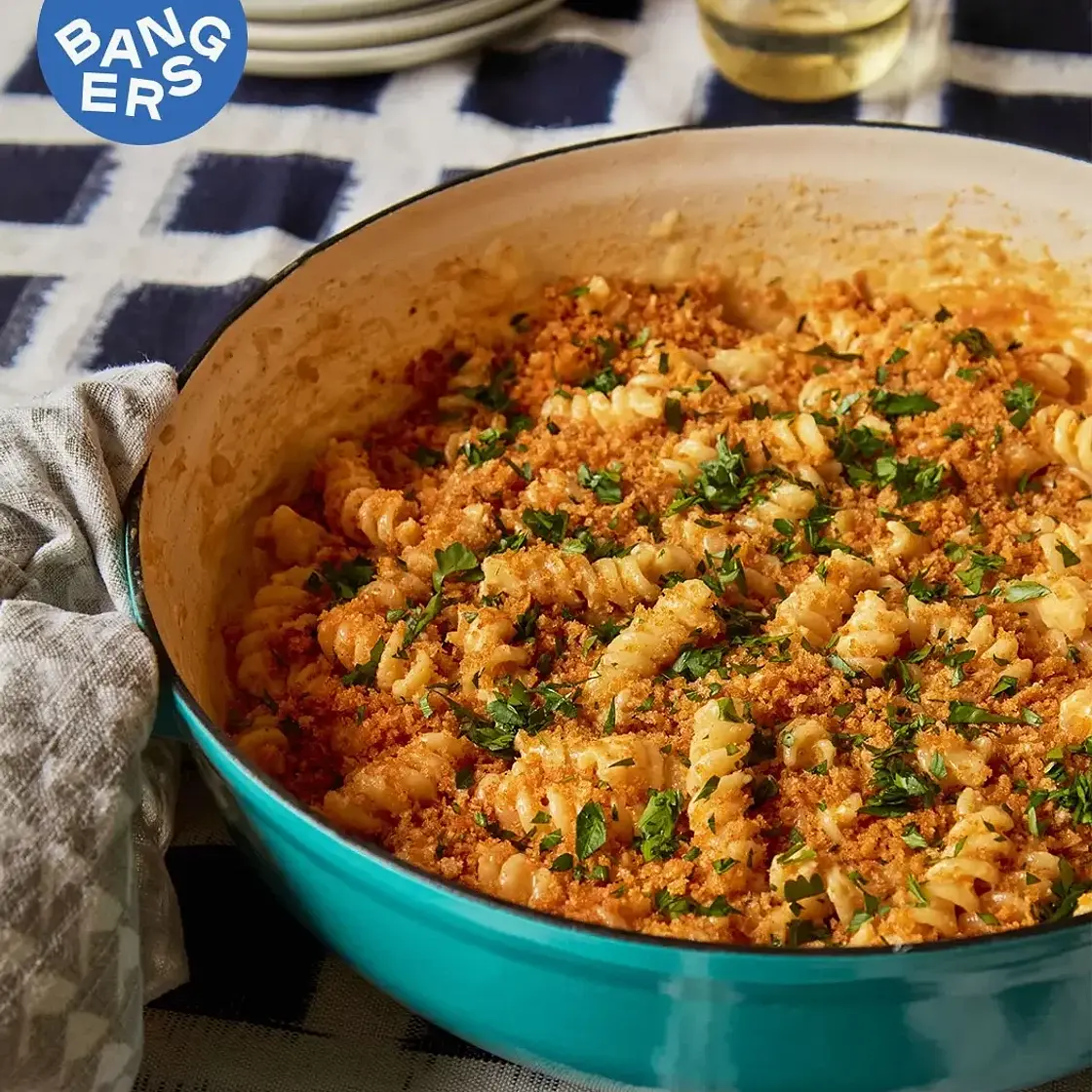 One-Pot Manchego Mac and Cheese with Pimentón Bread Crumbs