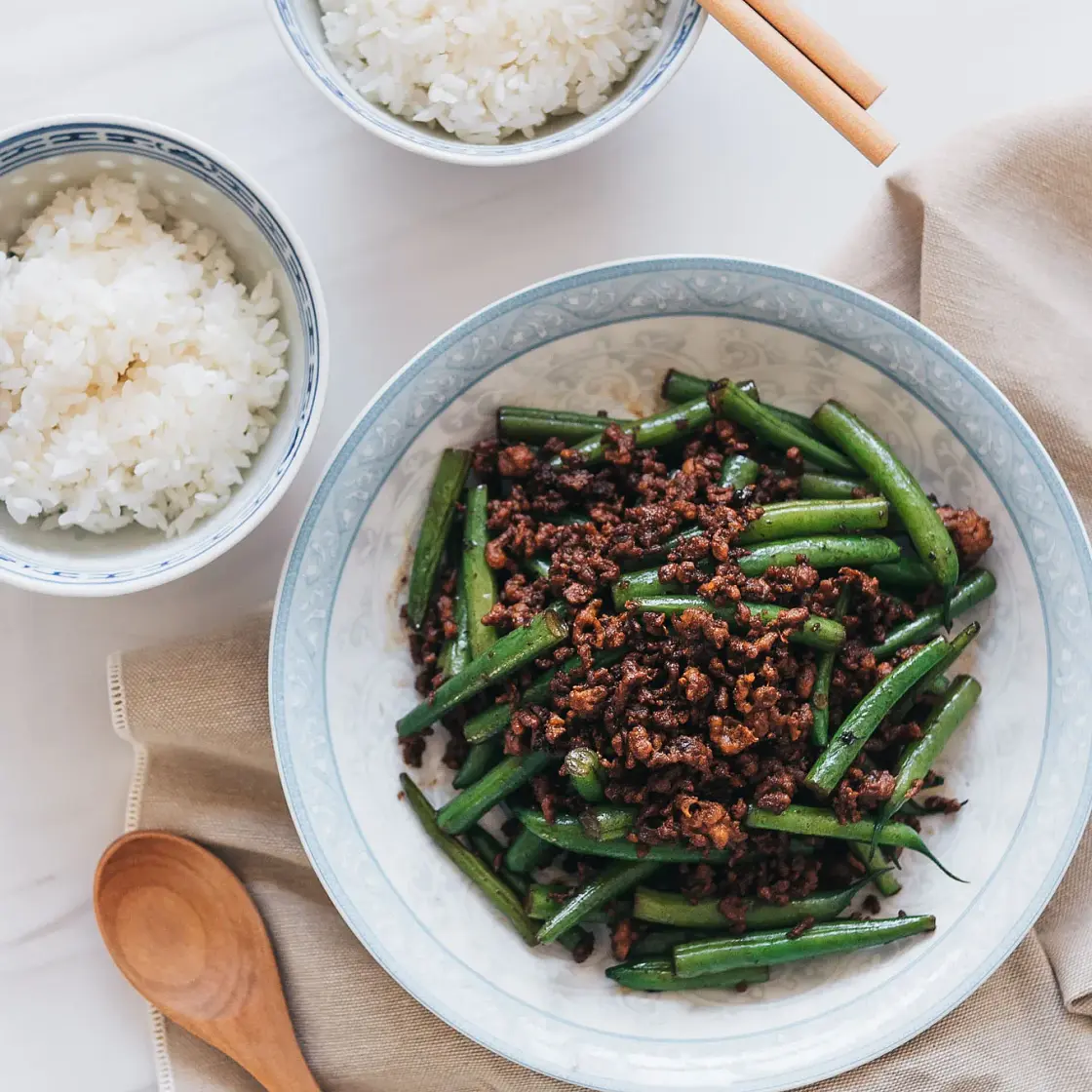 Pork and Green Bean Stir Fry
