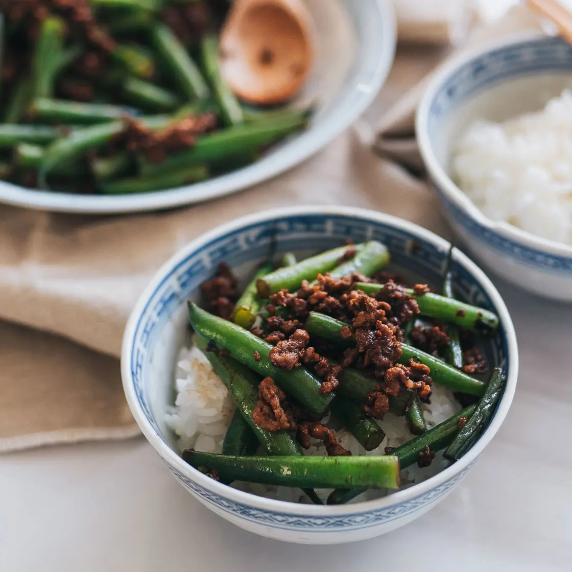 Pork and Green Bean Stir Fry