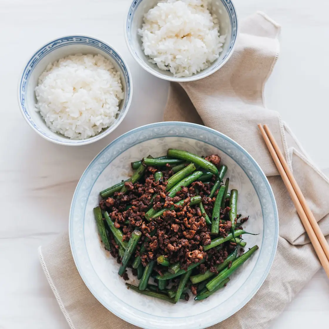 Pork and Green Bean Stir Fry