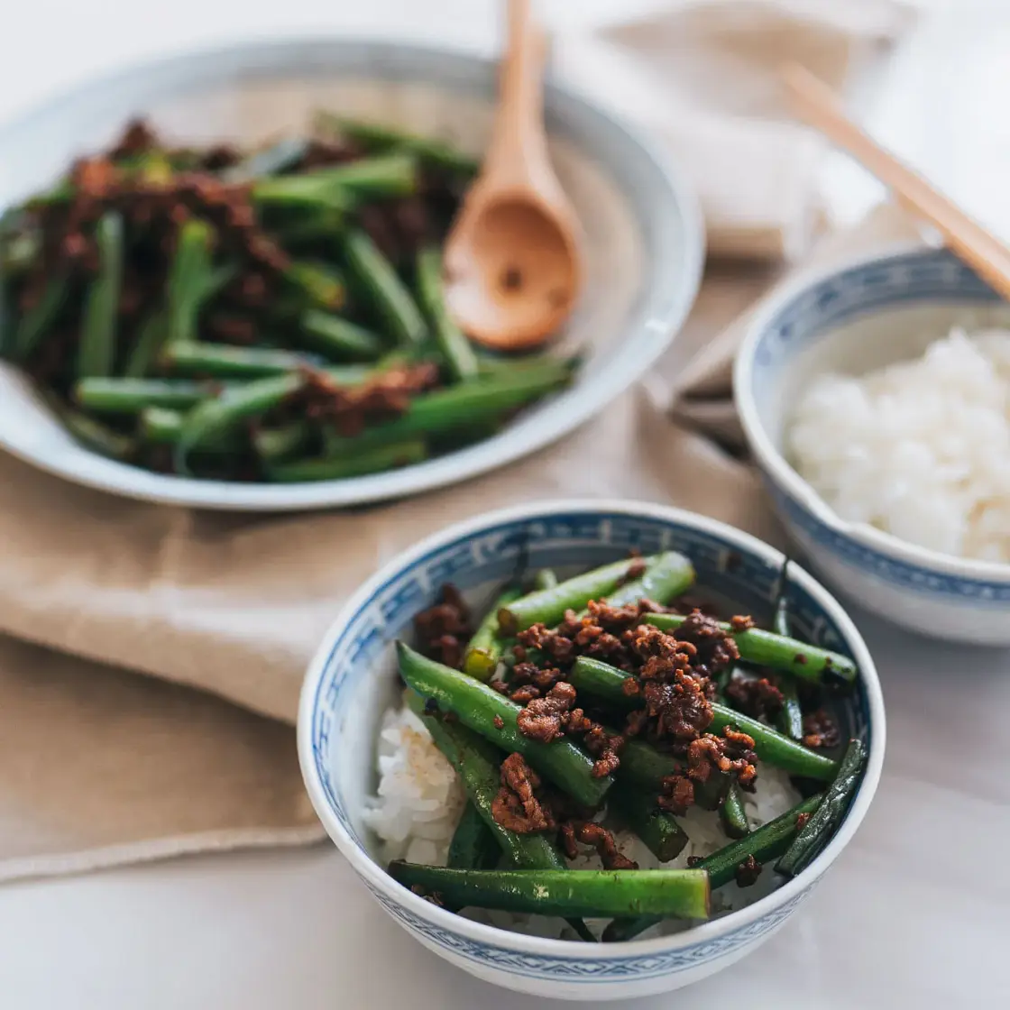 Pork and Green Bean Stir Fry