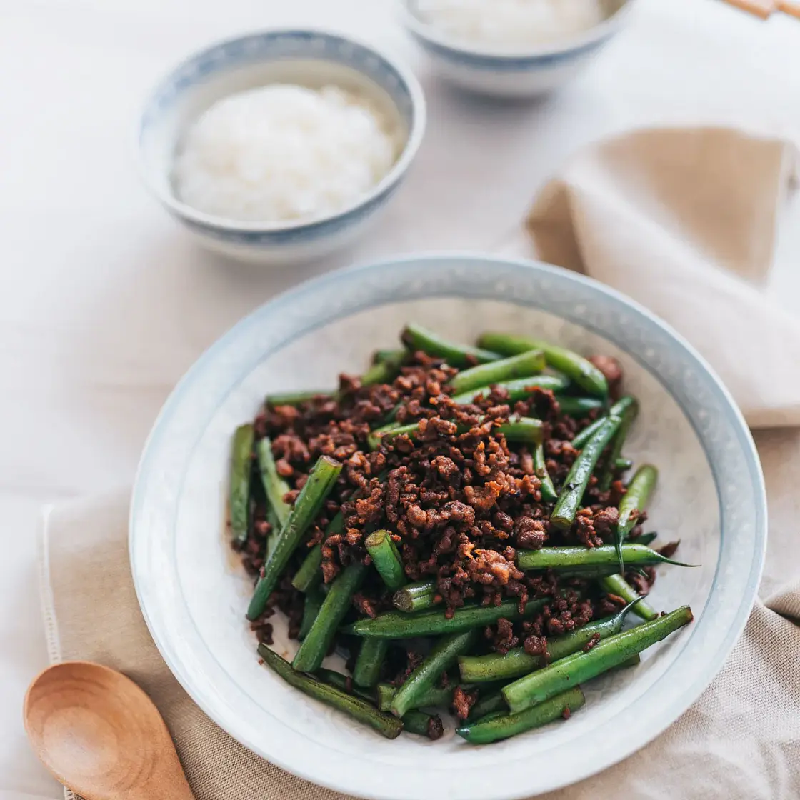 Pork and Green Bean Stir Fry